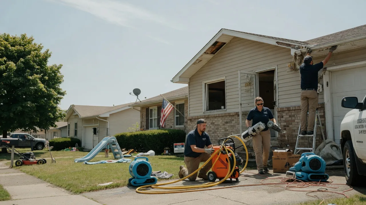 Water Damage Restoration in Tiona, PA near me